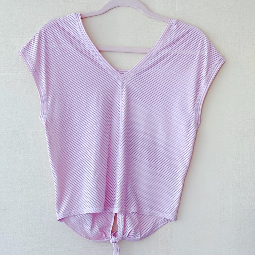 Lululemon Top with Back Slit